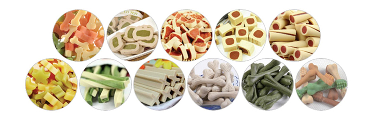 Pet Chews Production Line,Pet food production line, pet molar rod making machine